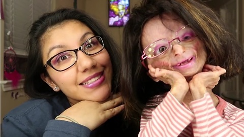 Adalia Rose Gives Her Mom A Hot Pink Makeover