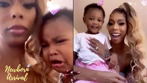 Scrappy & Bambi's Daughter Xylo Burst Into Tears For Being Taken Off IG! 😢