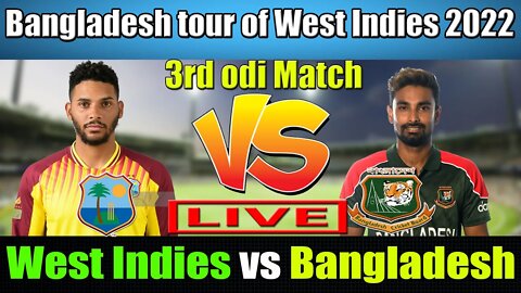 Bangladesh vs West Indies 3rd ODI Live , BAN vs WI LIVE , বাংলাদেশ বনাম ওয়েস্ট ইন্ডিজ লাইভ