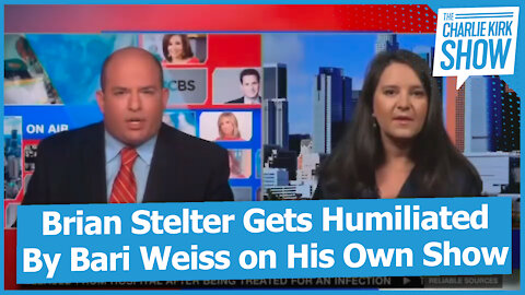 Brian Stelter Gets Humiliated By Bari Weiss on His Own Show