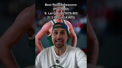 Greatest Rookie Seasons NBA History (Pre-1990) #shorts