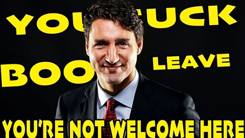 Trudeau Heckled "You’re Not Welcome Here"