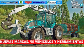 FS22 | TODO LO QUE INCLUYE, NUEVAS MARCAS Y MAPA FORESTAL | PLATINUM EDITION | PC PS5 XBOX SERIES