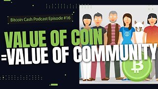 Value of Coin = Value of Community