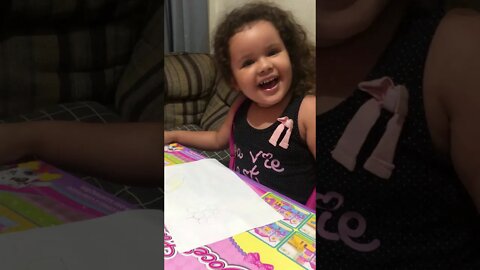 Criança DESENHANDO tarefa da ESCOLA COLORINDO / Child DRAWING SCHOOL COLORING task NICE VIDEO TOP 21