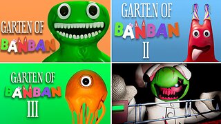 Garten of Banban 1, 2,3 - Gameplay horror game