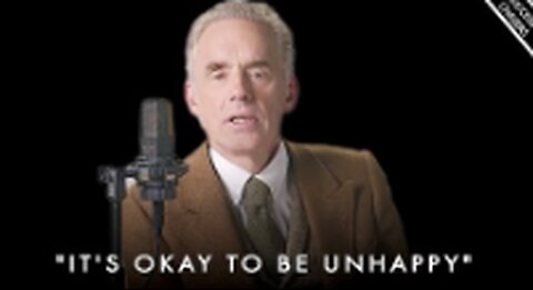 Fight For The Right To Be UNHAPPY In LIFE! - Jordan Peterson Motivation