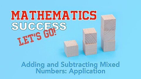 Adding and Subtracting Mixed Numbers: Application (Explained in Spanish)
