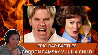 FIRST TIME REACTING TO | Epic Rap Battle |ERB | Gordon Ramsay v Julia Child