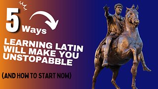 Learning Latin Will Change Your Life! Here is why Latin is the most important language you can learn