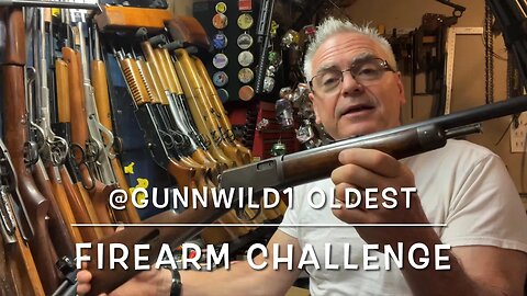 @gunnwild1 Oldest firearm challenge with a Winchester 1903 rifle & Colt open top pocket revolver