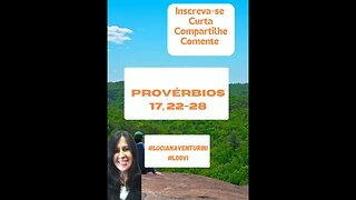 Provérbios 17, 28 Conselhos diversos - parte 1 #lucianaventurini #loovi #shorts