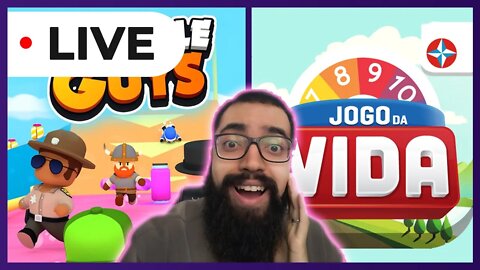 LIVE JOGANDO STUMBLE GUYS COM OS INCRITOS ATÉ AS 20:00 DEPOIS JOGO DA VIDA #stumbleguys #livestream