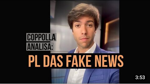 Coppolla analisa o “PL das Fakenews” (ou o “PL da Censura”)