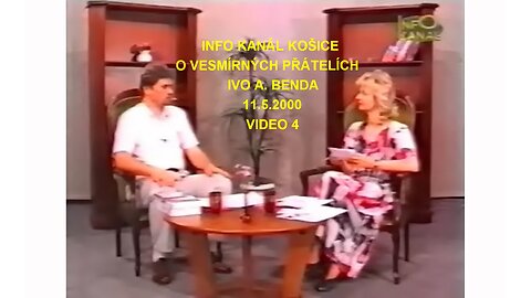 Ivo A. Benda TV Info Kanal Kosice 11.5.2000 www.andele-nebe.cz , www.nebeska-univerzita.cz