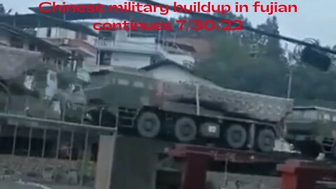 Chinese military buildup in fujian continues