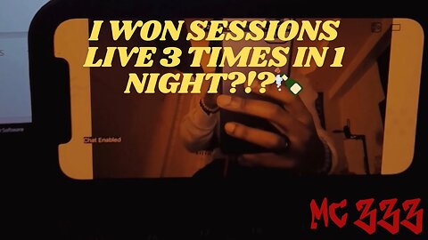 SESSIONS LIVE BEHIND THE SCENES PERFORMANCE WITH MC 🎥🎙️