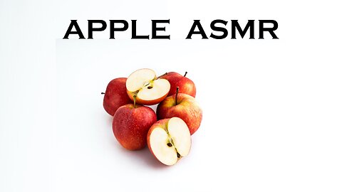JUBAL ASMR - Apple - Eating Sounds (No Talking)