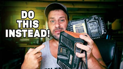 The Cordless Power Tool Battery Charger Nightmare and HOW TO FIX IT!