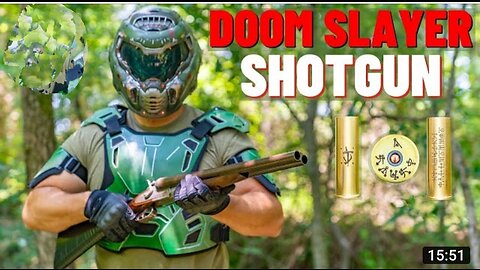 the Doom Slayer Super Shotgun (Double Barrel 8 Gauge !!!)