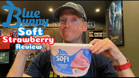 Blue Bunny Soft Strawberry Ice Cream Review