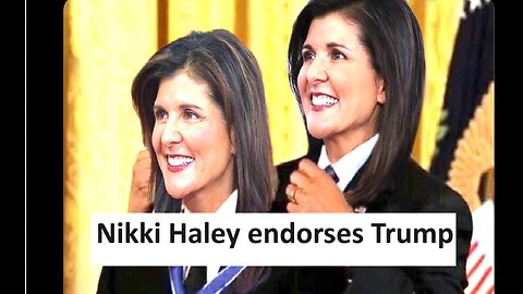 Nikki Haley endorses Trump