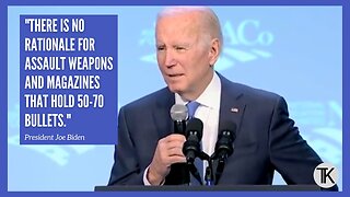President Biden Calls For 'Assault Weapons' Ban