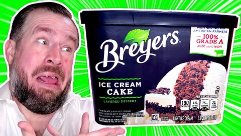 Breyers Ice Cream Cake Layered Dessert | Light "Ice Cream" Cake Review