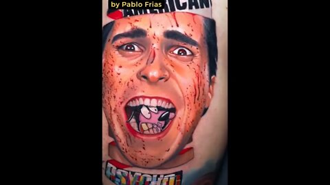 American psycho #shorts #tattoos #inked #youtubeshorts