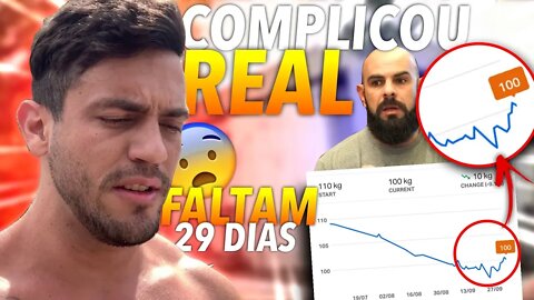 PESO SUBIU PRA MAIS DE 100 KG! ERRO NA PREPARAÇÃO?! 😟