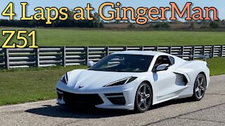 Corvette C8 Z51 4 Laps at GingerMan: 1:45.9