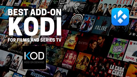 Kodi On Demand: the best add-on for films, serie TV and anime