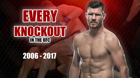 EVERY Michael Bisping Knockout in the UFC (2006 - 2017)