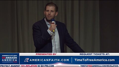 Eric Trump | "We All Know This Election Was Cooked"