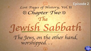 The Seventh Day: (2/5) Sabbath Observance During The Lifetime Of Jesus