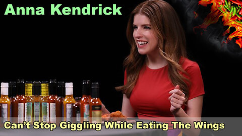 Anna Kendrick Can’t Stop Giggling While Eating The Wings On ‘Hot Ones’