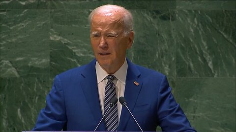 Biden Warns UN To 'Make Sure' AI Does Not ‘Govern Us’