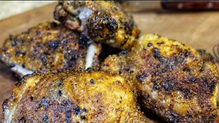 Ninja Foodi XL Aloha Chicken Thighs Recipe | Juiciest Chicken Ever!