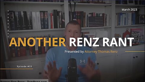 Tom Renz | They Lied About Masks - When Do You Trust a Liar