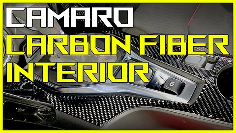 Carbon Fiber Center Console - 2016+ Camaro - p3