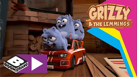 Grizzy and The Lemmings | Transforming Car Boomerang | Cartoon Network