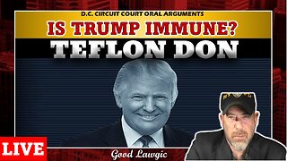 LIVE Oral Arguments (With NY Litigator): Does TRUMP Have Immunity From Prosecution?