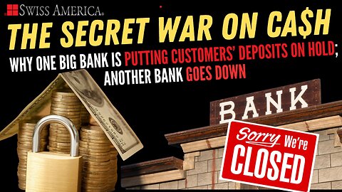 While One Big Bank is Putting Customers' Deposits On Hold; Another Bank Goes Down