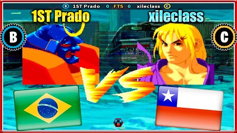 Street Fighter Alpha: Warriors Dreams (1ST Prado Vs. xileclass) [Brazil Vs. Chile]