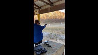 Test Firing Sar 9 9mm at Knob Creek Gun Range (Different angle)