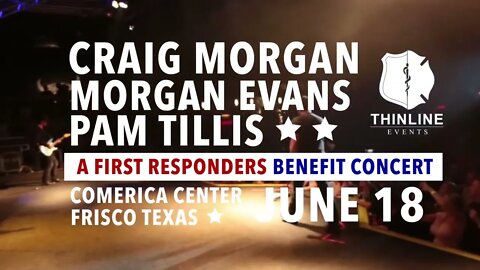 FirstNet Built with AT&T and Thin Line Events Present: First Responder Benefit Concert on June 18