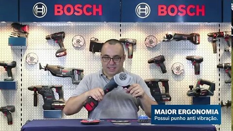 Bosch Gwx 18v-10 Pc X-lock EP 10 grinder