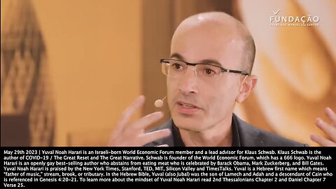 Yuval Noah Harari | "Is a Human Trapped Within a Room Losing Connection to the Real World? Or Is It a Human Being Liberated from Restrictions of the Biological Body & Liberating Their Spirit to Wander Around the Immaterial Heavenly Realm of Cyber