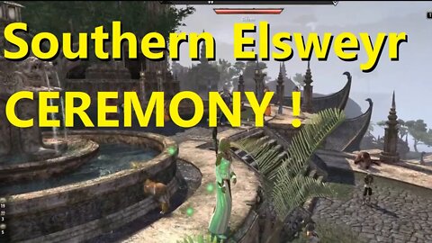 ESO - Ending Ceremony! (SPOILER) Southern Elsweyr Main Storyline Mission - Elder Scrolls Online