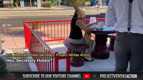 🚨 BREAKING: AZ Gov. Candidate Katie Hobbs “I don’t want to talk politics to anyone who I don’t know"